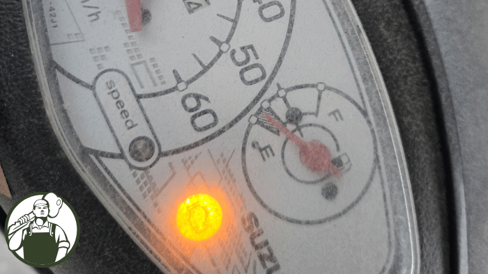 バイク 鍵屋 メーターランプ点灯